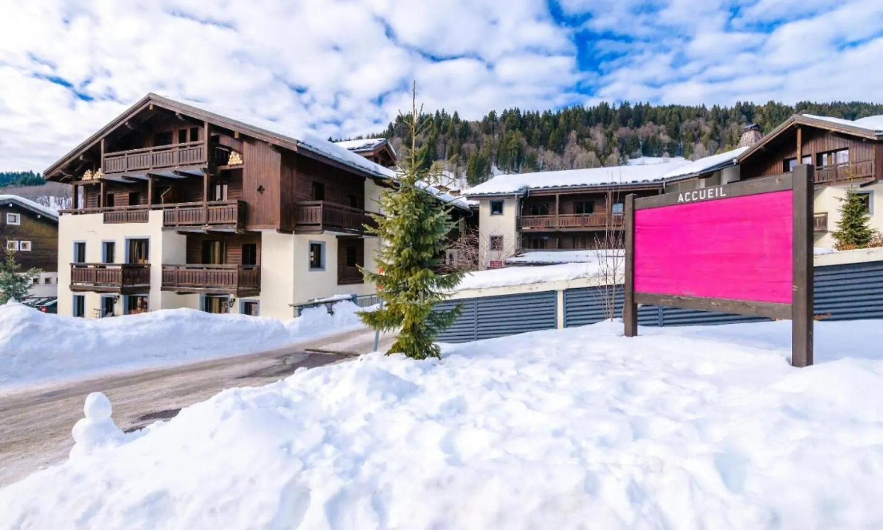 Apartment Residence Fermes Emiguy - T2 Cabine De Charme Dans Residence De Prestige Mae-1141 Les Gets
